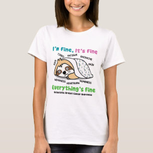 Metastasiertes Brustkrebs Bewusstsein, dass ich gu T-Shirt