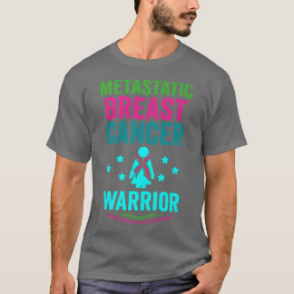 Metastasiertes Brustkrebs-Bewusstsein gegen Krieg T-Shirt