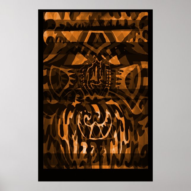 MetaState - Orange Poster (Vorne)