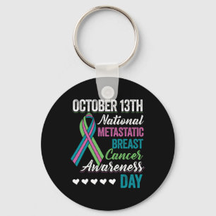 Metastatic Breast Cancer Awareness Day 13. Oktober Schlüsselanhänger