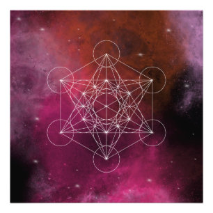 Metatron arcangel zen fotodruck