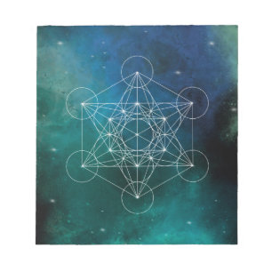 Metatron, Chakra, Zen, geometrisch heilig, Engel,  Notizblock