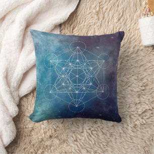 Metatron, Chakra, Zen, heilige Geometrie, Engel Kissen