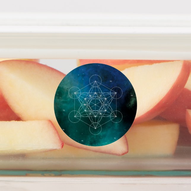 Metatron, chakra,zen,sacred geometric, angel, spir etiketten (Befestigt)