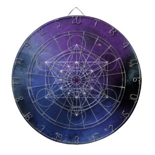 Metatron, Chakra, Zen, sakrale geometrische, geome Dartscheibe