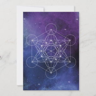 Metatron, Chakra, Zen, sakrale geometrische, geome Einladung