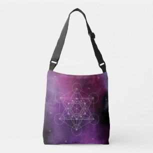 Metatron, Chakra, Zen, sakrale geometrische, Tragetaschen Mit Langen Trägern