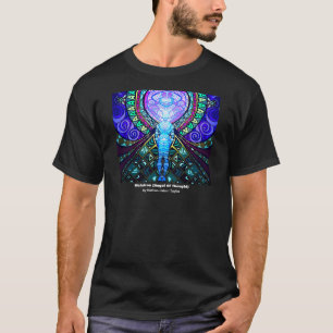 Metatron (Engel des Gedankens) schwarzer T - Shirt