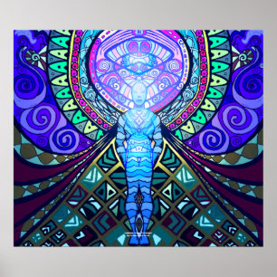 Metatron "Engel of Thought" Poster