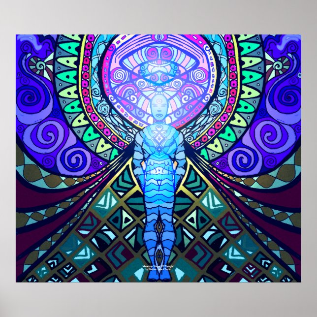 Metatron "Engel of Thought" Poster (Vorne)
