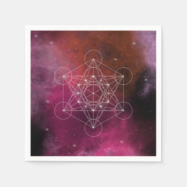 Metatron Erzengel Zen Serviette (Vorderseite)