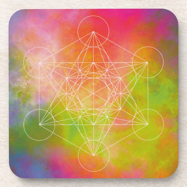 Metatron Getränkeuntersetzer (Vorderseite)