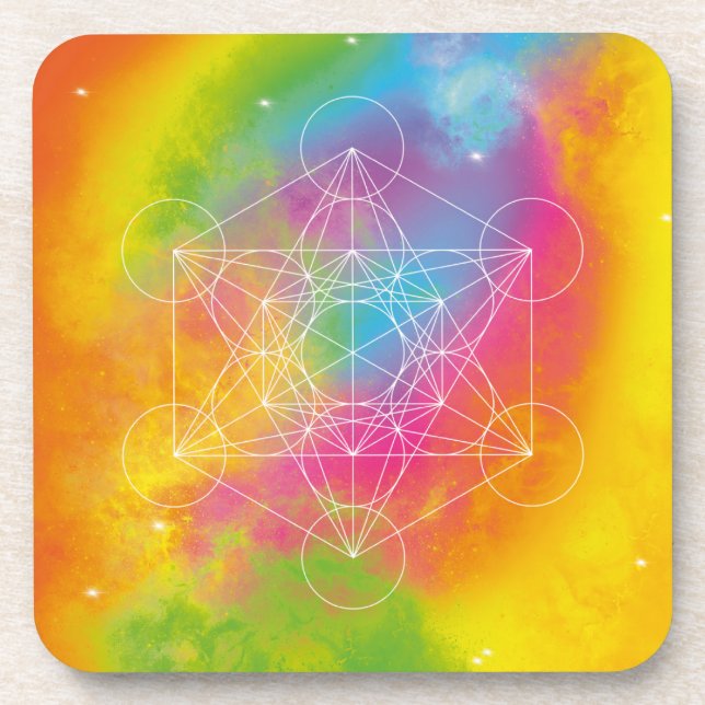 Metatron Getränkeuntersetzer (Vorderseite)