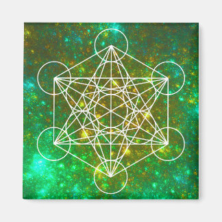 Metatron-Kubus, Heilige Geometrie, spirituelles Sy Magnet