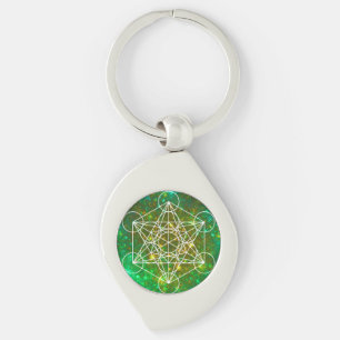 Metatron-Kubus, Heilige Geometrie, spirituelles Sy Schlüsselanhänger