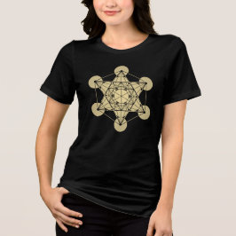 Metatron-Kubus Tri-Blend Shirt