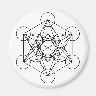 Metatron Würfel-heilige Geometrie Magnet