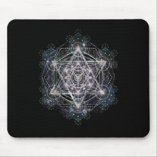 Metatron-Würfel Heilige Geometrie Shirt - Spiritue Mousepad