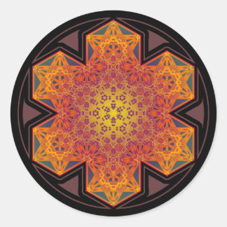 Metatron Würfel Star Mandala Aufkleber