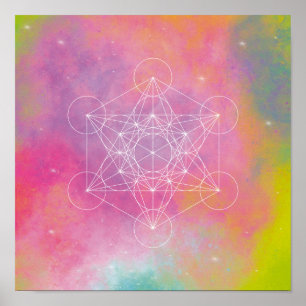 Metatron Zen Erzengel Poster