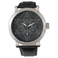 Metatrons Cube Black & White