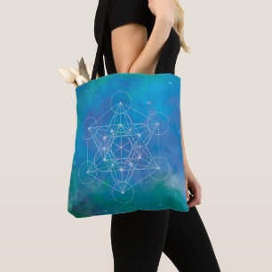 Metatrons Würfel Heilige Geometrie Tasche