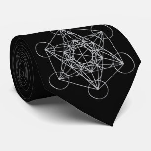 Metatrons Würfel Krawatte