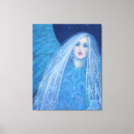 Metelitsa Snow Girl Snegurochka Weihnachtsangel Leinwanddruck