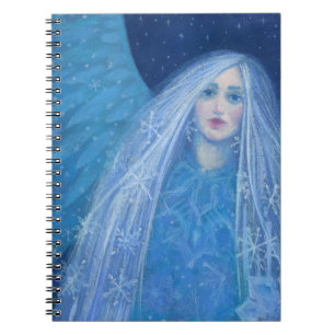 Metelitsa Snow Girl Snegurochka Weihnachtsangel Notizblock