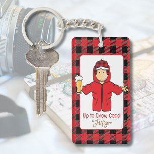 Météo froide L'Alaska Drôle neige dire pour lui