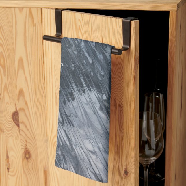 Meteor Dusche Red Heart Kitchtuch Geschirrtuch (Drittel gefaltet)