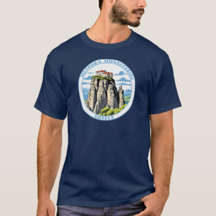 Meteora Klöster Griechenland T-Shirt
