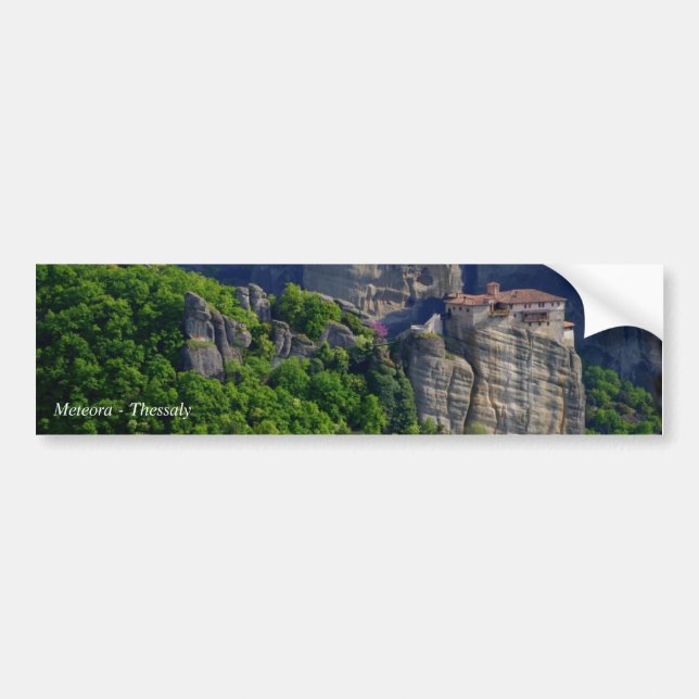 Meteora - Thessaly Autoaufkleber (Vorne)