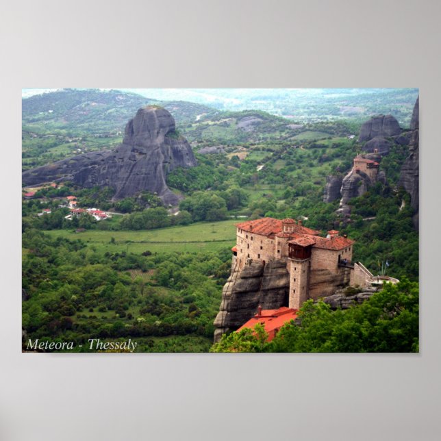 Meteora - Thessaly Poster (Vorne)