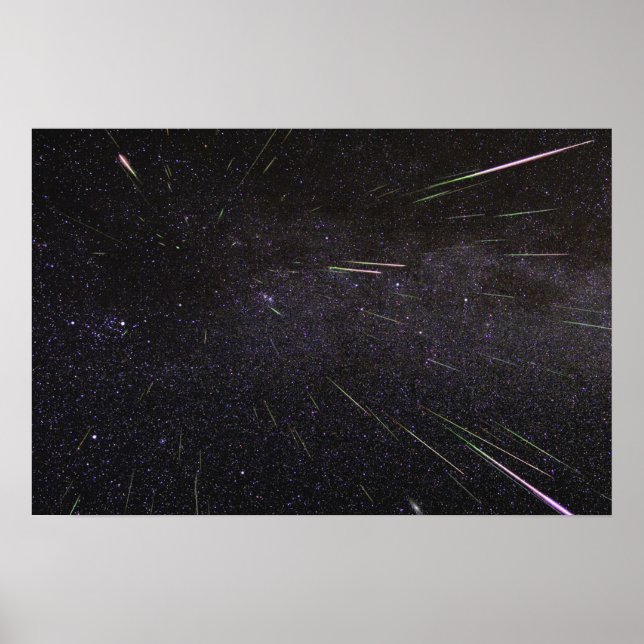 Meteordusche Poster (Vorne)