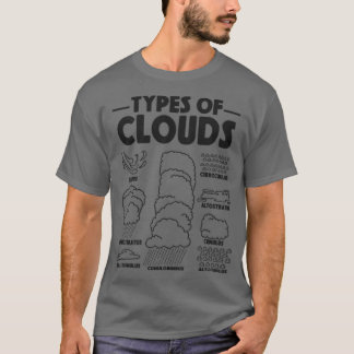 Meteorologe prognostiziert Wetterwolken T-Shirt