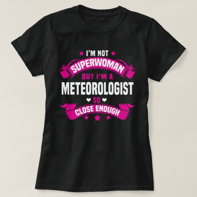 Meteorologe T-Shirt (Design vorne)