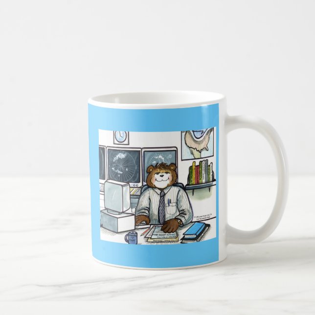 Meteorologe-Tasse Kaffeetasse (Rechts)