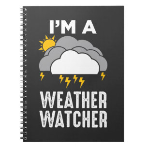 Meteorologe Wetterwetter Meteorologie Notizblock