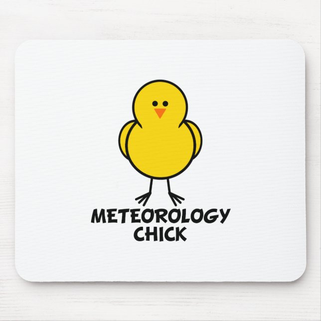 Meteorologie-Küken Mousepad (Vorne)