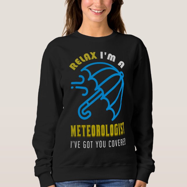 Meteorologie Sweatshirt (Vorderseite)