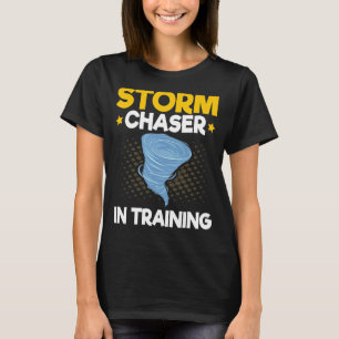 Meteorologie: Zukunft Meteorologe Storm Chaser in T-Shirt
