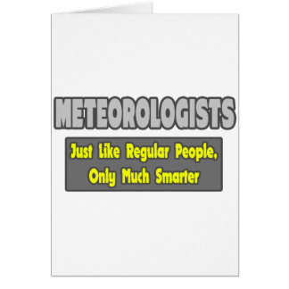 Météorologues... plus intelligents