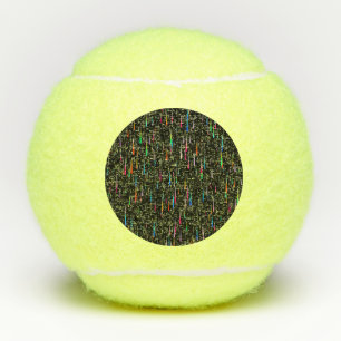 Meteorregen Tennisbälle