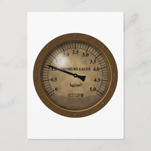 METER 1 POSTKARTE (Vorderseite)