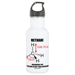 Methan-Treibhausgas 20mal stärker als Edelstahlflasche