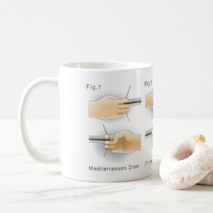 Methoden Zeichnend Bows Kyudo Archery Yumi Bow Zei Kaffeetasse