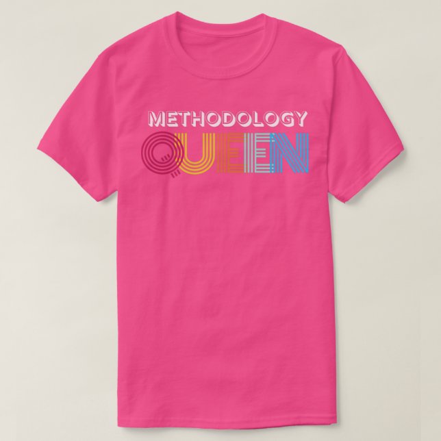 Methodenqueen T-Shirt (Design vorne)