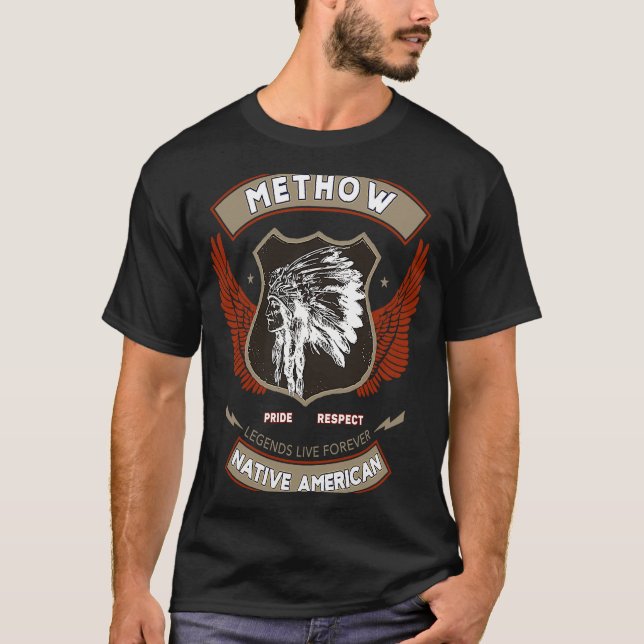 Methodischer Stamm Achtung des systemeigenen Ameri T-Shirt (Vorderseite)