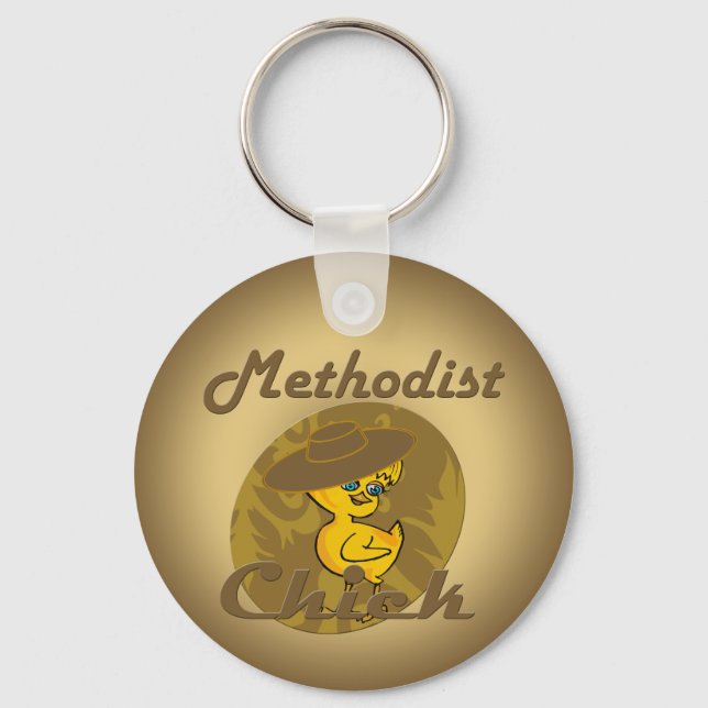 Methodist Chick #6 Schlüsselanhänger (Vorderseite)